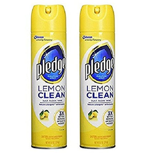 2Pack Pledge Lemon Clean Furniture Spray