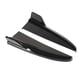 thumbnail image 4 of 1 Par De Difusores De Labio De Parachoques Trasero, Aletas Divisoras De Canards Laterales De Parachoques Trasero Para Clase C W205 C43 AMG-Line 2015-2021(negro brillante), 4 of 14