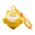 thumbnail image 1 of Llavero de peluche suave de dibujos animados, decoración suave para colgar, accesorios para bolsos Amarillo, 1 of 9