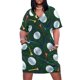 thumbnail image 1 of Vestido holgado de Golf para mujer traje de moda con bolsillo verano, 1 of 6