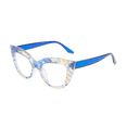 thumbnail image 1 of Fashion Colorful Cat Eye Anti Blue Light Glasses Men Women Optical Glasses Frame Trendy Blue Light Blocking Computer Glasses, 1 of 4
