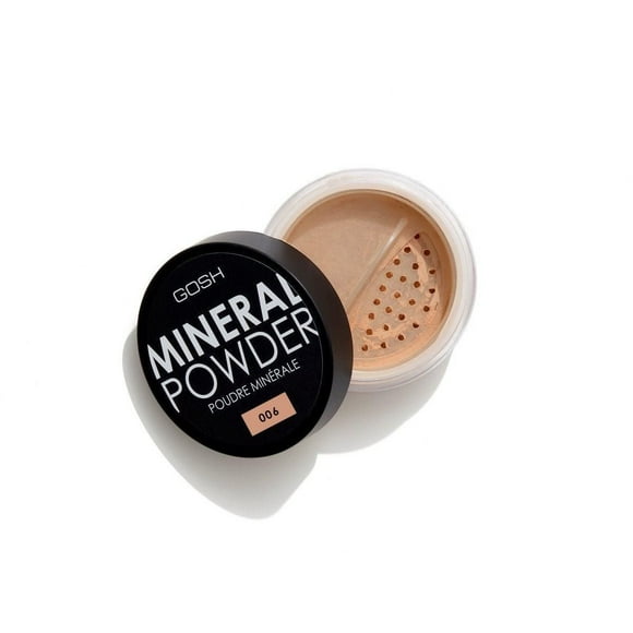 GOSH - Mineral Powder - 006 Honey, PERFUME FREE / VEGAN