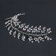 thumbnail image 4 of Diadema hecha a mano Accesorios de cristal Accesorios de boda Accesorios de boda estilo princesa, 4 of 6