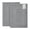 DARK GREY, variant on Feather and Stitch New York Modern Solid Print Granite Green 100% Premium Ring-Spun Long-Staple Cotton Bath Mats, 30" x 21", Fade Resistant (2 Count)
