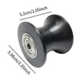 thumbnail image 2 of Elliptical Roller Wheel Accessories Fitness Equipment for Sports Office Men, 2 of 5