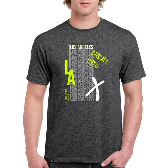 Dream City Los Angeles T-Shirt Men -Image by Shutterstock, Male Large