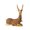 gold sit, variant on Baoblaze Deer Statues Reindeer Figurines Nordic Imitation Rattan Miniature Ornaments Deer Sculptures for Table Office Shelf Decor Gift standing