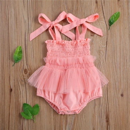 

PEONAVET Toddler Baby Girls Swimsuit One-Piece Swimwear Ruffled Backless Bathing Suit Tankini - Summer Savings Clearance