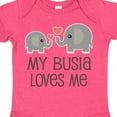thumbnail image 4 of Inktastic My Busia Loves Me Childs Boys or Girls Baby Bodysuit, 4 of 5