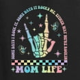 thumbnail image 6 of Wild Bobby Motherhood Some Days I Rock It Skeleton Hand Women Racerback Tank Top, 6 of 6