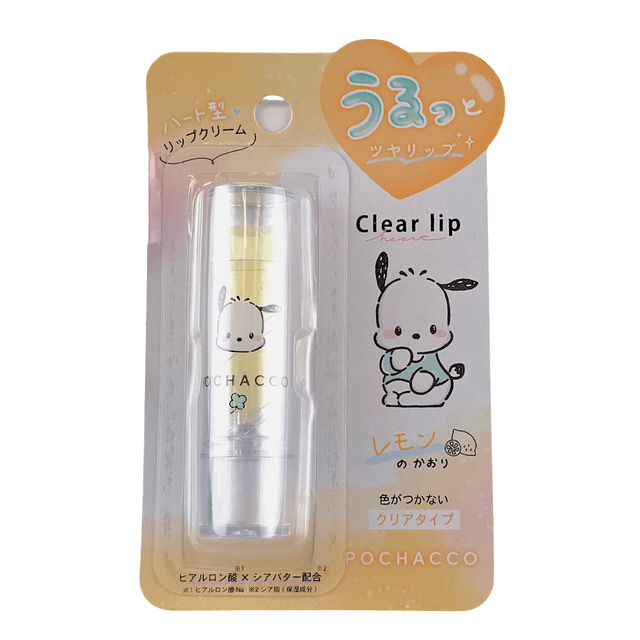 Bálsamo labial Crux Sanrio Pochacco-Lemon Clear Serious Pout