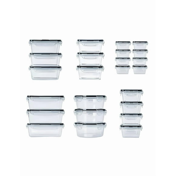 24 Pzs Xtellar Recipientes Herméticos De Almacenamiento De Cocina