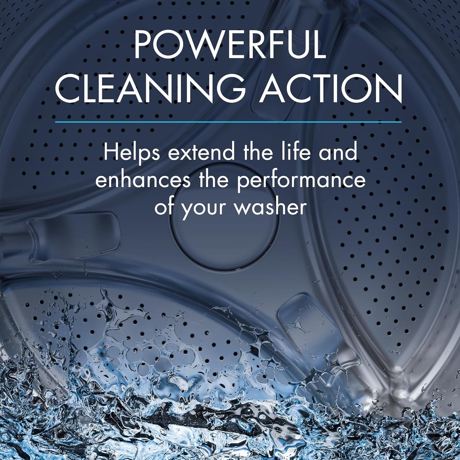 Glisten Washing Machine Cleaner, Helps Remove Odor, Buildup and Limescale, Fresh Scent, 12 Ounce Bottle, 6-Pack