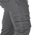 thumbnail image 2 of CHUANK Pantalon Cargo pour Hommes à Jambe Fuselée Extensible, Coupe Régulière, 2 of 8