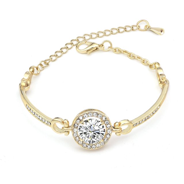 Pulsera de trébol de cuatro hojas con sonido de agitación, pulsera de cristal coreana, joyería para damas, reloj de regalo