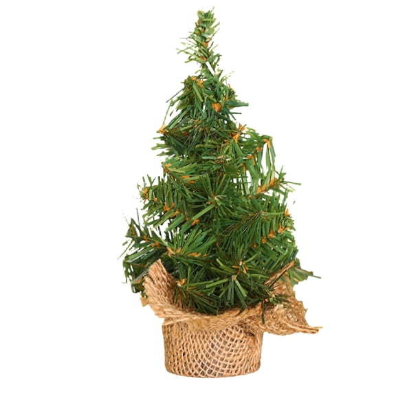 WUJGXI 1PC Mini Desktop Christmas Tree Ornament For DIY Holiday Decorations Lightweight And Easy To Use