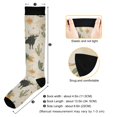 thumbnail image 3 of FORMRS Womens Knee High Socks Casual Long Thick Travel Daily Wear, 1 Pair, Cowboy Pattern, 3 of 6