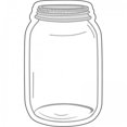 thumbnail image 1 of Industrial Chic Mason Jars Cutouts, 1 of 1