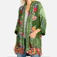 thumbnail image 1 of Puntoco nueva chaqueta con bolsillo tipo Rebeca con estampado de flores para mujer Puntoco Puntoco-1, 1 of 5