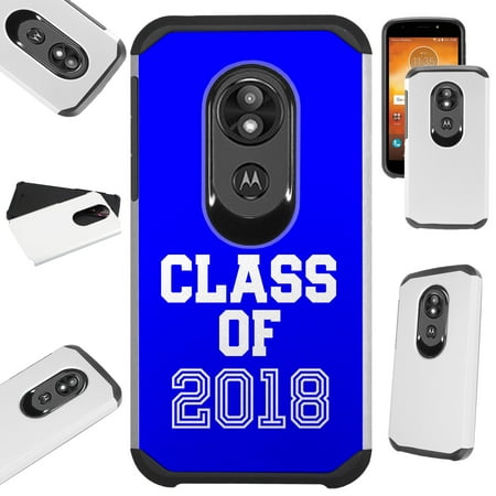 Compatible Motorola Moto G7 Play (2019) | Moto G7 Optimo Case | T-Mobile REVVLRY Hybrid TPU Fusion Phone Cover (Class