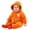 C-Orange474, variant on DHFJKG Toddler Baby Flannel Jumpsuit Infant Unisex Fluffly Shaggy Long Sleeve Hooded Romper With Pockets Winter Sweet One-Piece