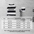 thumbnail image 4 of PJKOBMJ Halloween Fancy Prisoner Costumes for Dogs and Cats - Warm Clothing with Hood for Small and Medium Dogs (Black/White), 4 of 5