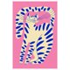 thumbnail image 1 of Cuadro Decorativo Impreso 20x30cm Gato Azul, 1 of 6