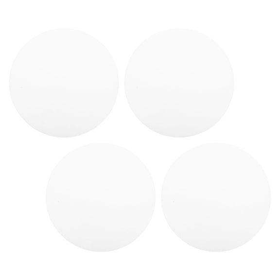 IMIKEYA White Acrylic Ceiling Light Diffusers, Frosted, High Transmittance, 4Pcs