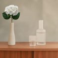 thumbnail image 2 of Mainstays Indoor Artificial Hydrangea Flower Stem, White Color, Assembled Height 24", 2 of 5