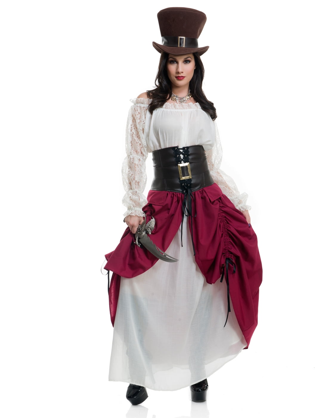 Cream Wine Victorian Steampunk Sweetie 