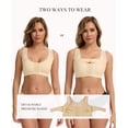 thumbnail image 5 of MANIFIQUE Surgical Bra Compression Post Surgery Bra for Women Front Closure Bra with Breast Support Band, 5 of 8