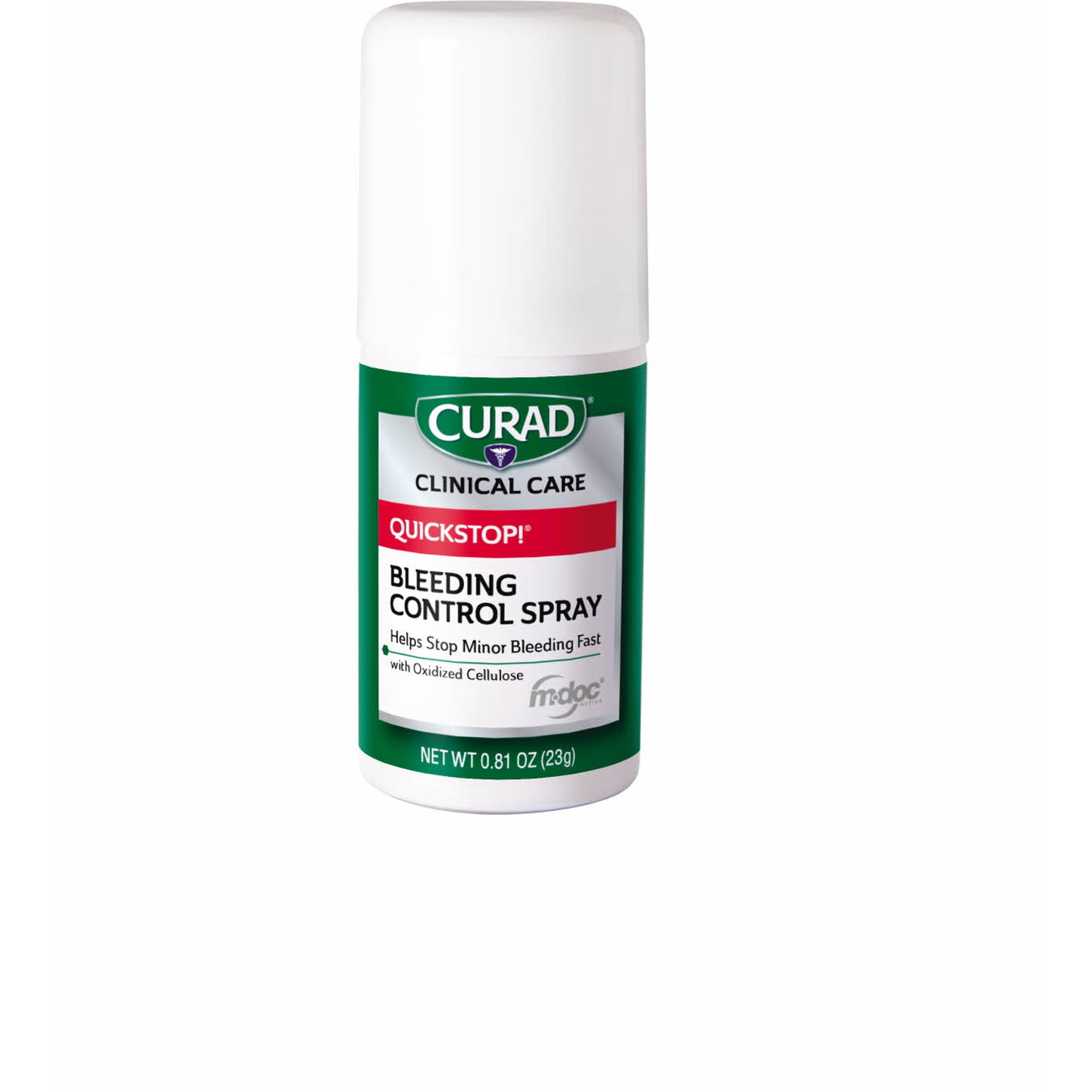 Curad QuickStop Blood Clotting Spray, 0.81 Oz.