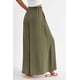 thumbnail image 3 of Pantalones PRETTYGARDEN Palazzo Pierna Ancha Verde Ejército XXL, 3 of 8