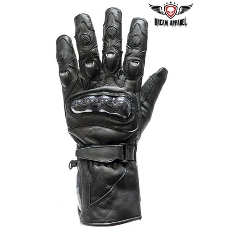 

Men s Padded Leather Racing Gloves