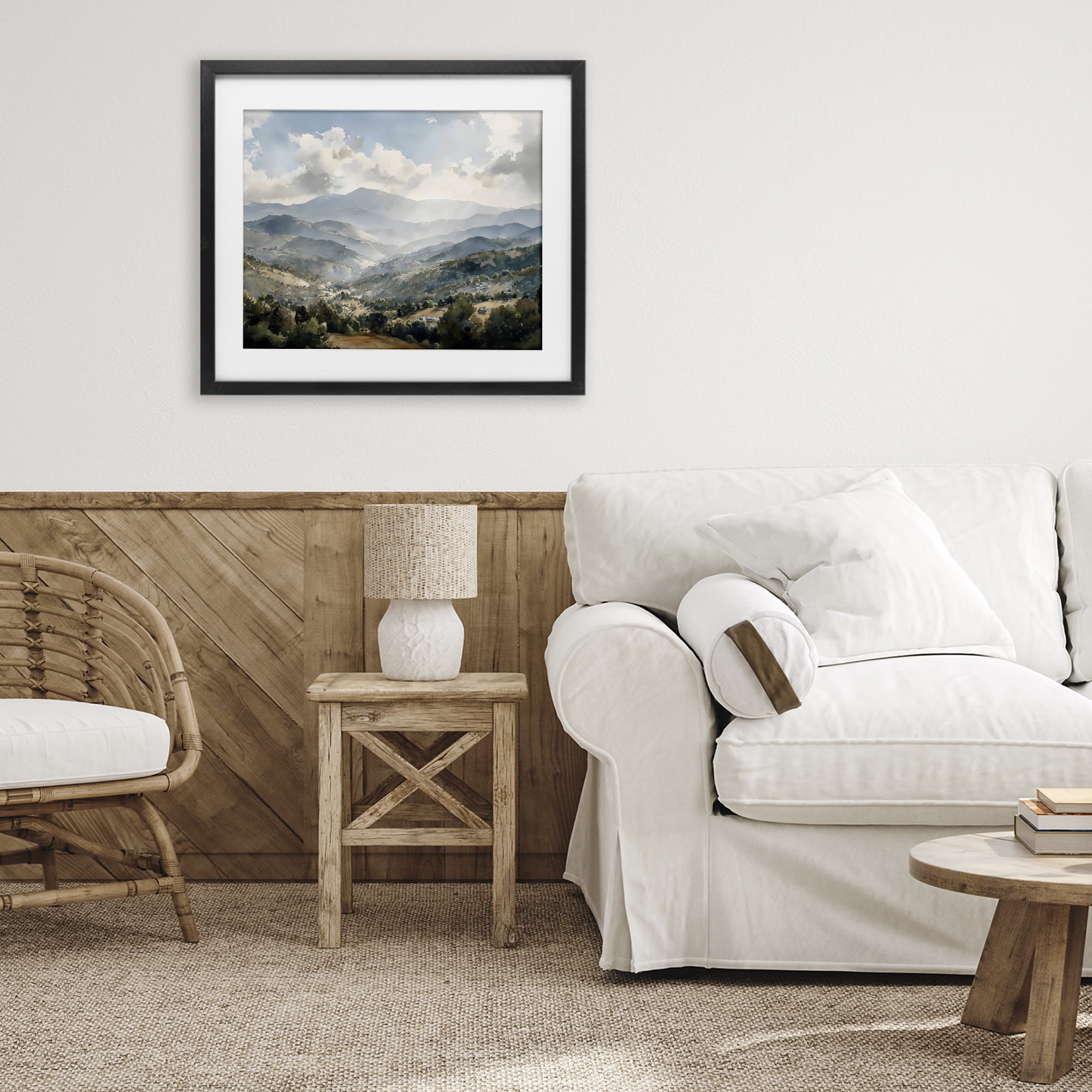 Stupell Industries Everything Under The Sun Black Framed Print Under Glass, design by Franklyn Gregory
