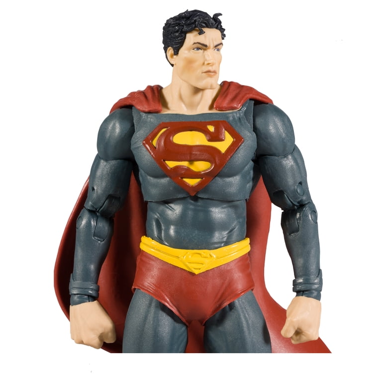 DC Direct Superman Action Figure, 7in with Collectible Comic