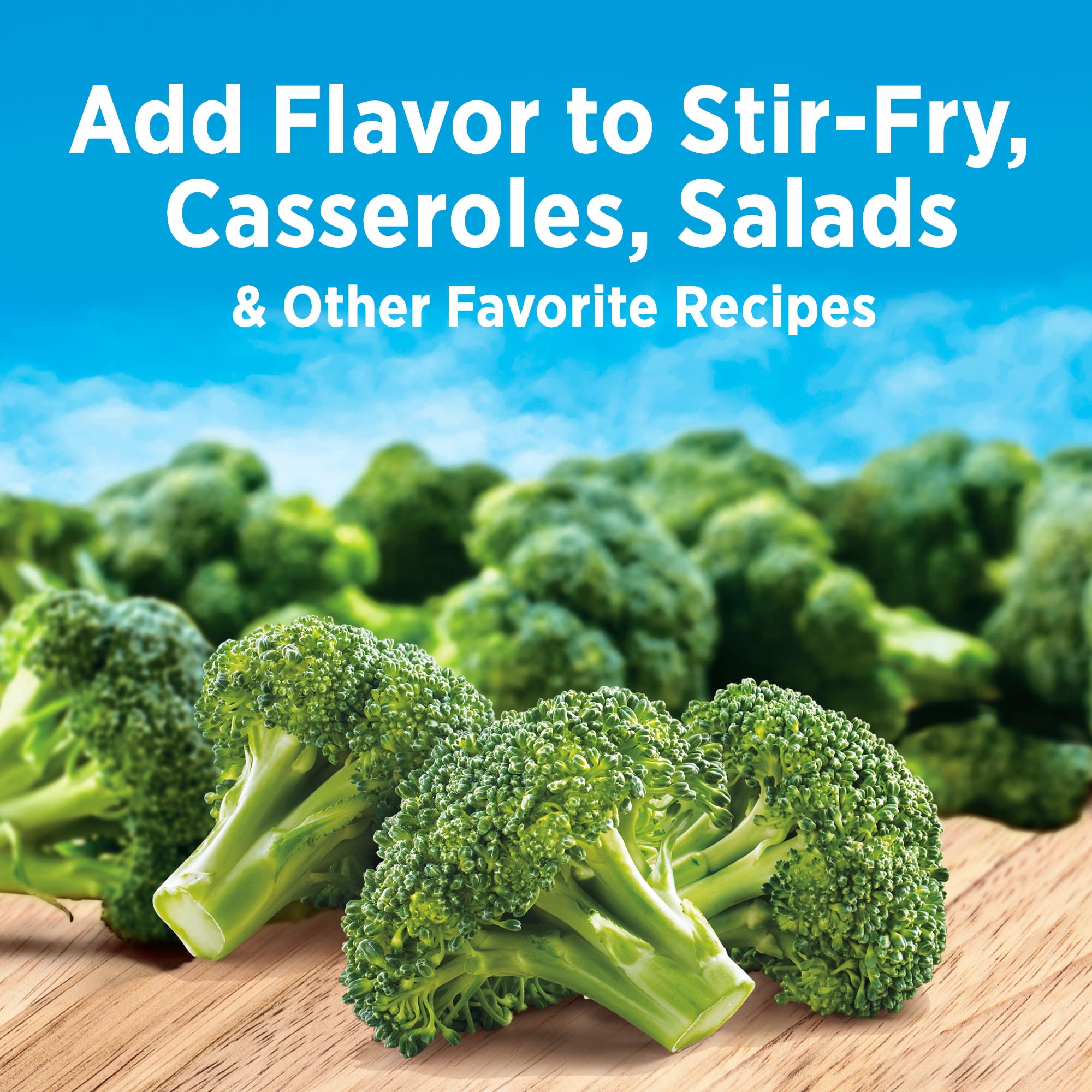 Birds Eye Broccoli Florets, 3g of Fiber per Serving, Frozen Vegetables, 52 oz. Bag