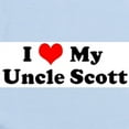thumbnail image 2 of CafePress - I Love My Uncle Scott Infant Creeper - Baby Light Bodysuit, Size Newborn - 24 Months, 2 of 4