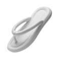 thumbnail image 4 of Anuirheih Flip Flops for Women Lightweight Thicken Sole Pillow Slippers Cute Cushioned Slippers Soft Foam Non-Slip Shower Bathroom Slides Sandals(White), 4 of 6