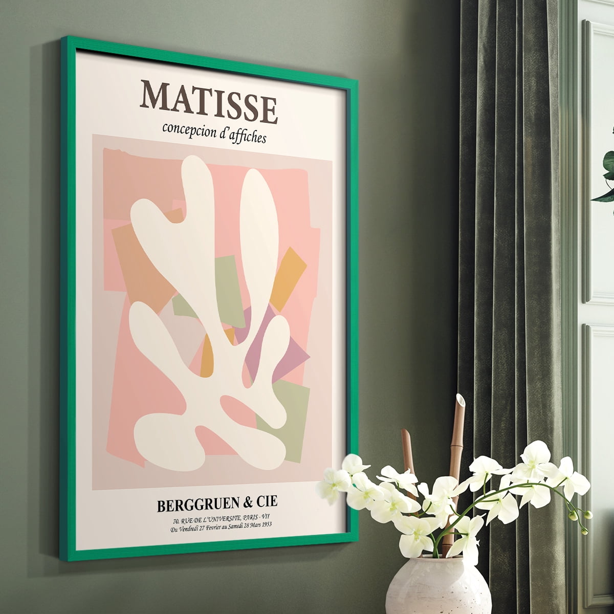 Matisse LV Framed Print - Solid Wood