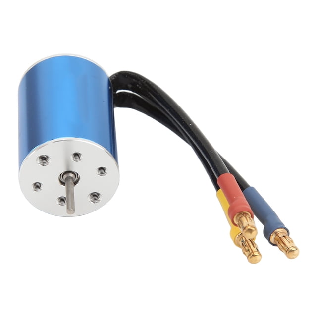 Motor Sin Escobillas, Motor RC Eje de Acero Bobina de Cobre de Salida Estable Torsión Fuerte 4 Para 1/18 CAR