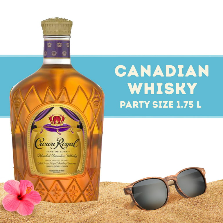 Crown Royal De Luxe Canadian Whisky, Size, 1.75 L -