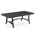 thumbnail image 3 of Ulax Furniture Outdoor/Indoor Patio Aluminum Coffee Table with Half Arc Bottom, 3 of 6