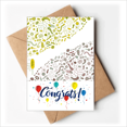 thumbnail image 1 of Cute Green Creature Cell Illustration Wedding Cards Congratulations Greeting Envelopes, 1 of 3