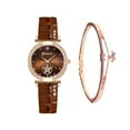 thumbnail image 2 of Nuevo reloj de pulsera de cuarzo con correa de moda para mujer, ideal para el tiempo libre, con caja de regalo., 2 of 3