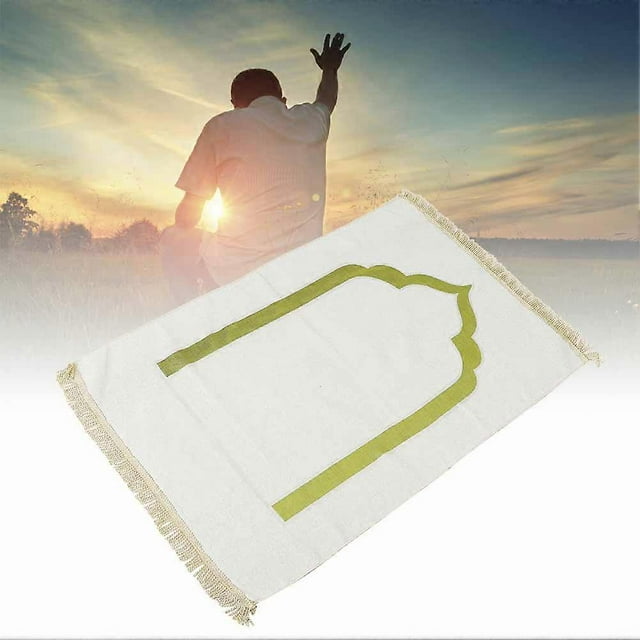 Portable Prayer Rug Islamic Muslim Kneeling Mat Worship Supplies Home Bedroom Decoration