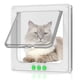 thumbnail image 4 of Clearance Large Cat Door With 4 Way Lock, Easy Installation Cat Doors For Kittens & Doggies, Pet Doors For Interior Exterior, 4 of 5