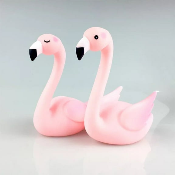 COSMOBETTY 1 Pair Nordic Style Bird Decor for Cake and New Year's present 13.5x11.8x8cm