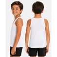 thumbnail image 7 of Beverly Hills Polo Club Boys Undershirts Kids Sleeveless Tank Tops & Boys Short Sleeve Shirts 4 Pack, 7 of 7