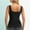 Black, variant on SNKSDGM Fourth of July Low Cut Tops for Women Women's Plus White Going Out Bra Camisoles Adjustable Spaghetti Strap Tank Tops Basic Layer